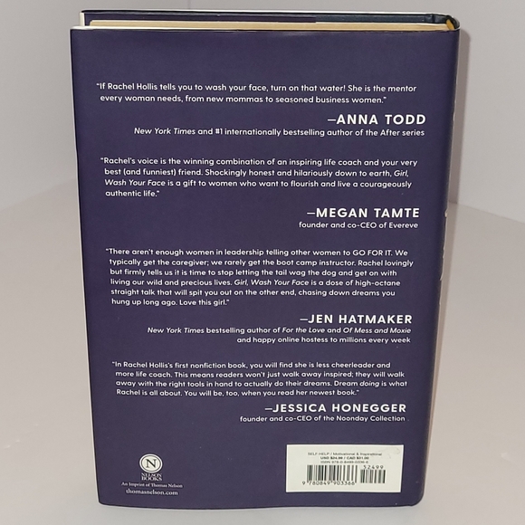 Girl, Wash Your Face by Rachel Hollis Hardcover Book - Picture 3 of 4